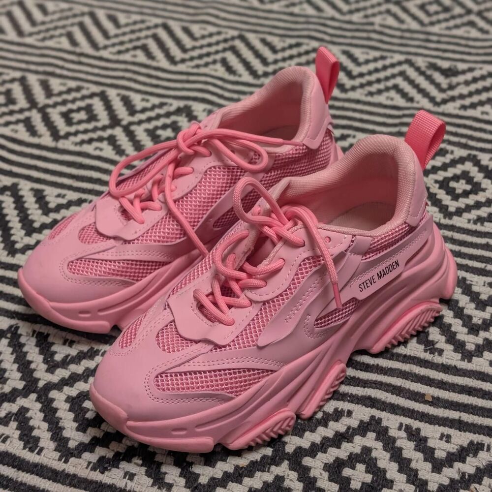Steve-madden Women's Pink Trainers